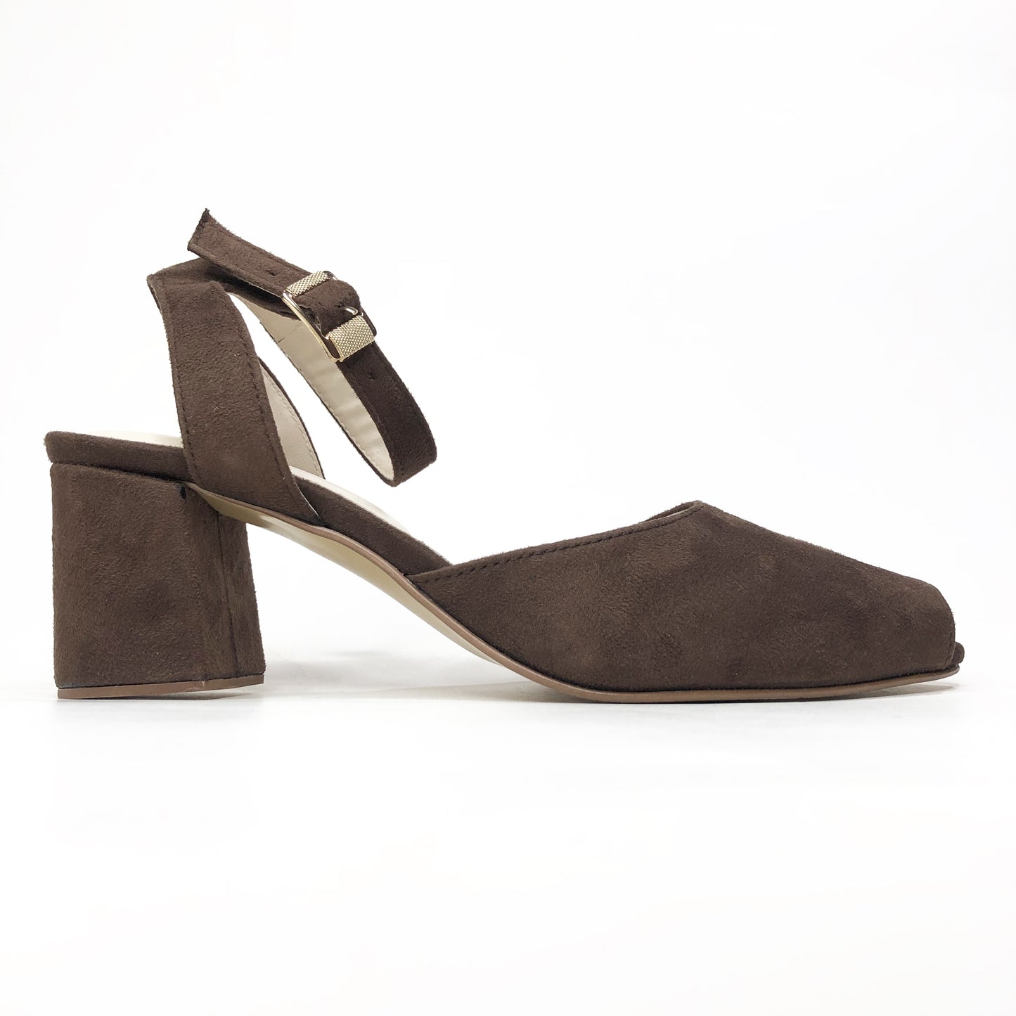 AZURA BLOCK HEEL - BROWN