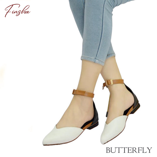BUTTERFLY FLAT MULES