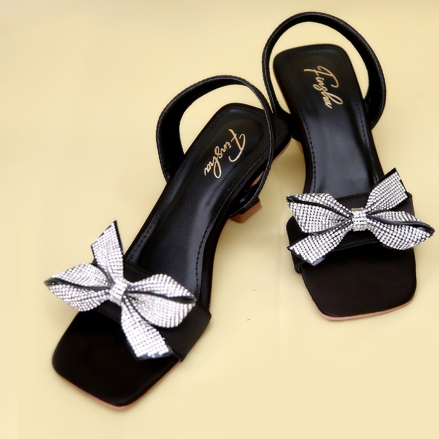 CAPRI ZARA HEEL - BLACK