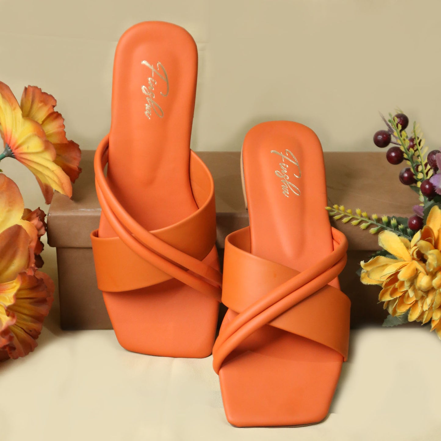 CORE SLIDE SLIPPER - ORANGE