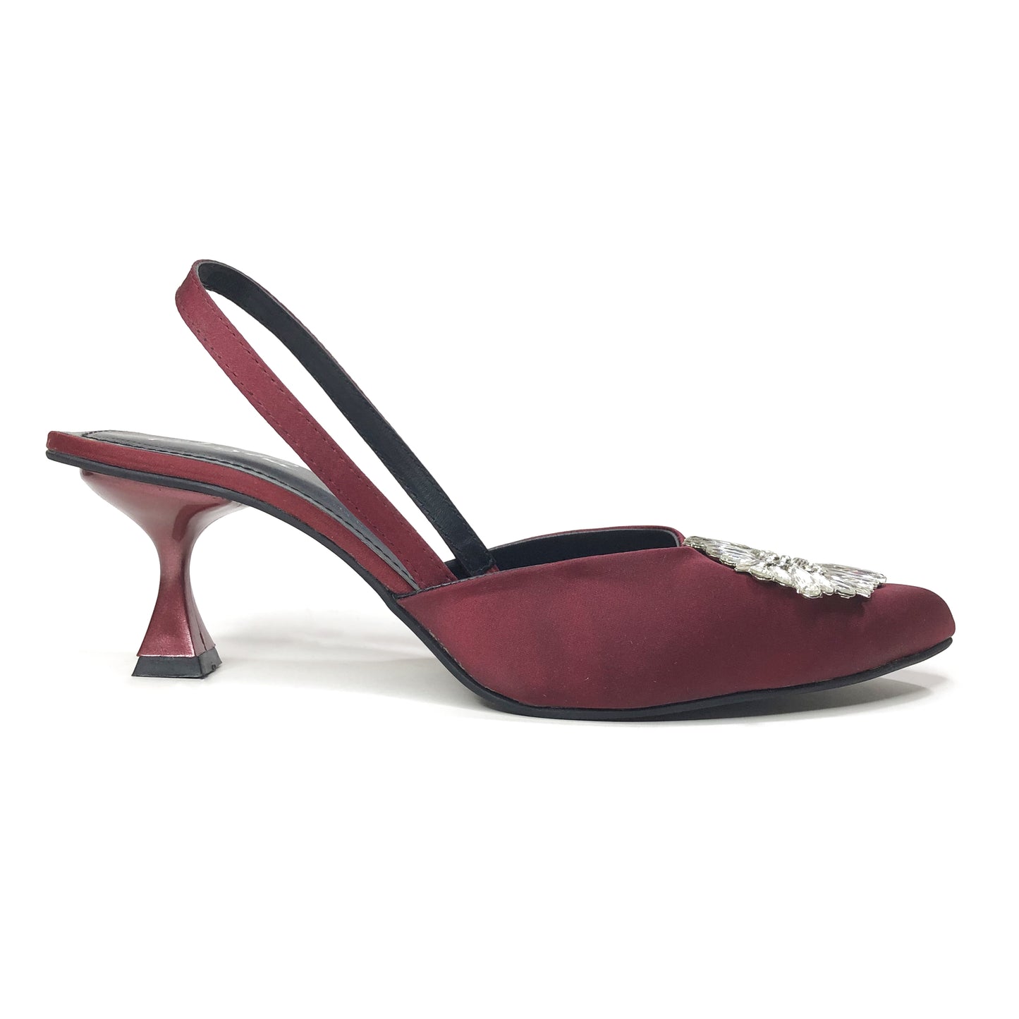 DAISY HEEL - MAROON