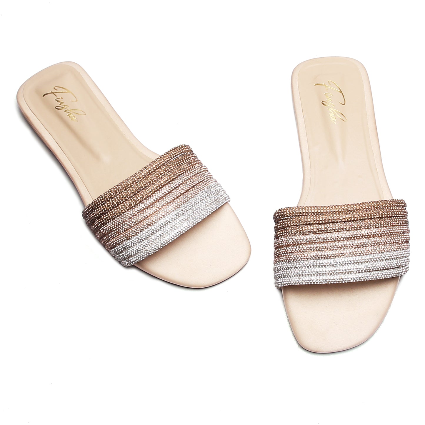 PARIWISH FLAT SLIPPER - BEIGE