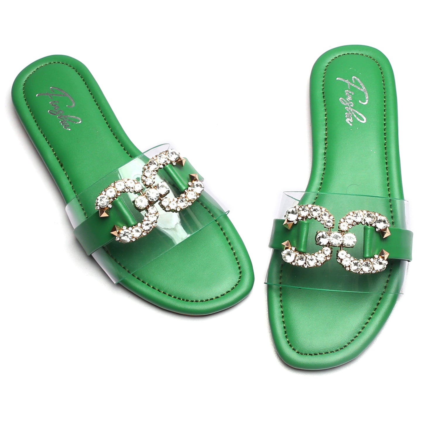 WILY FLAT SLIPPER - GREEN