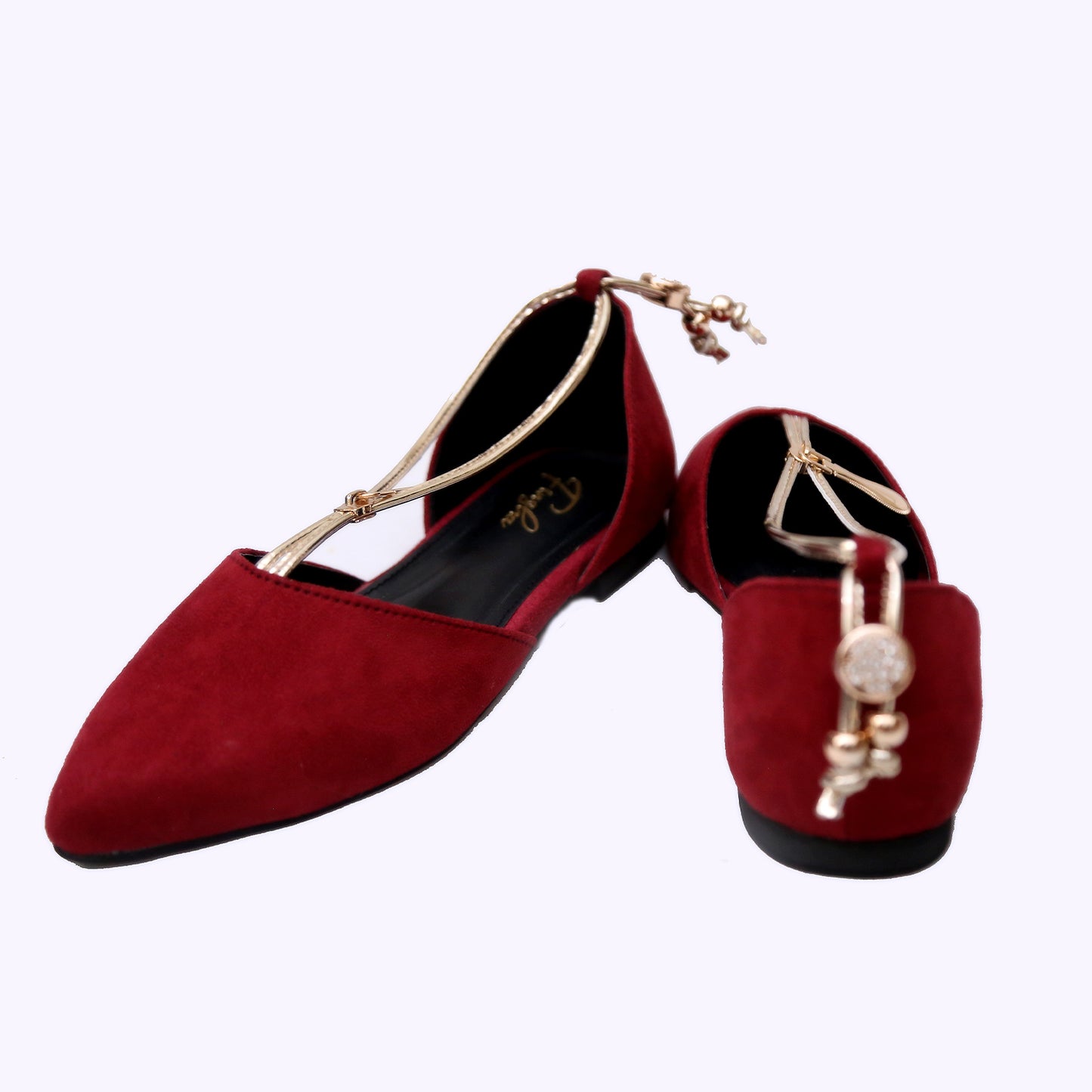 ZIPPER MULE - MAROON