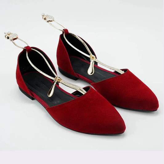 ZIPPER MULE - MAROON