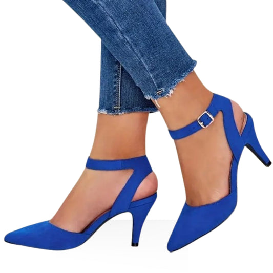 SERENE SLINGBACK HEEL - ROYAL BLUE