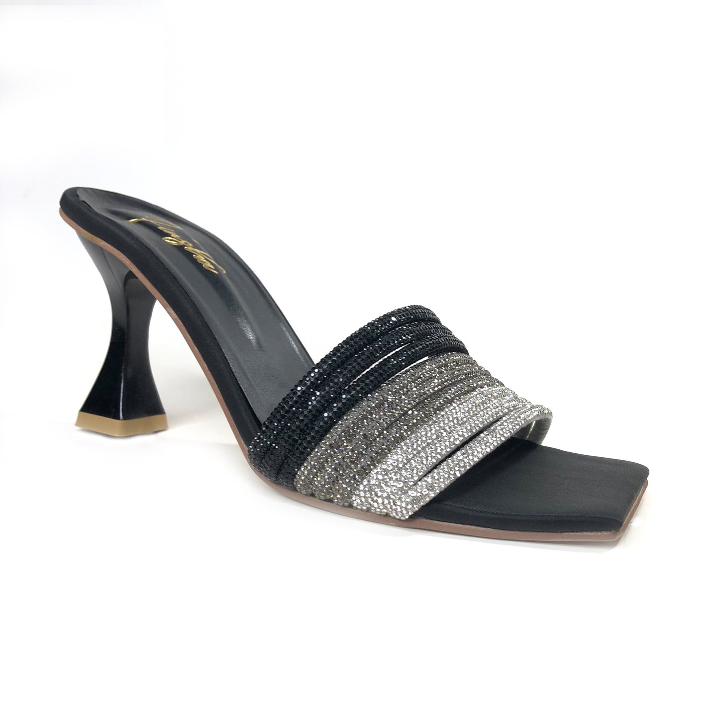 PARIWISH HEEL SANDAL - BLACK