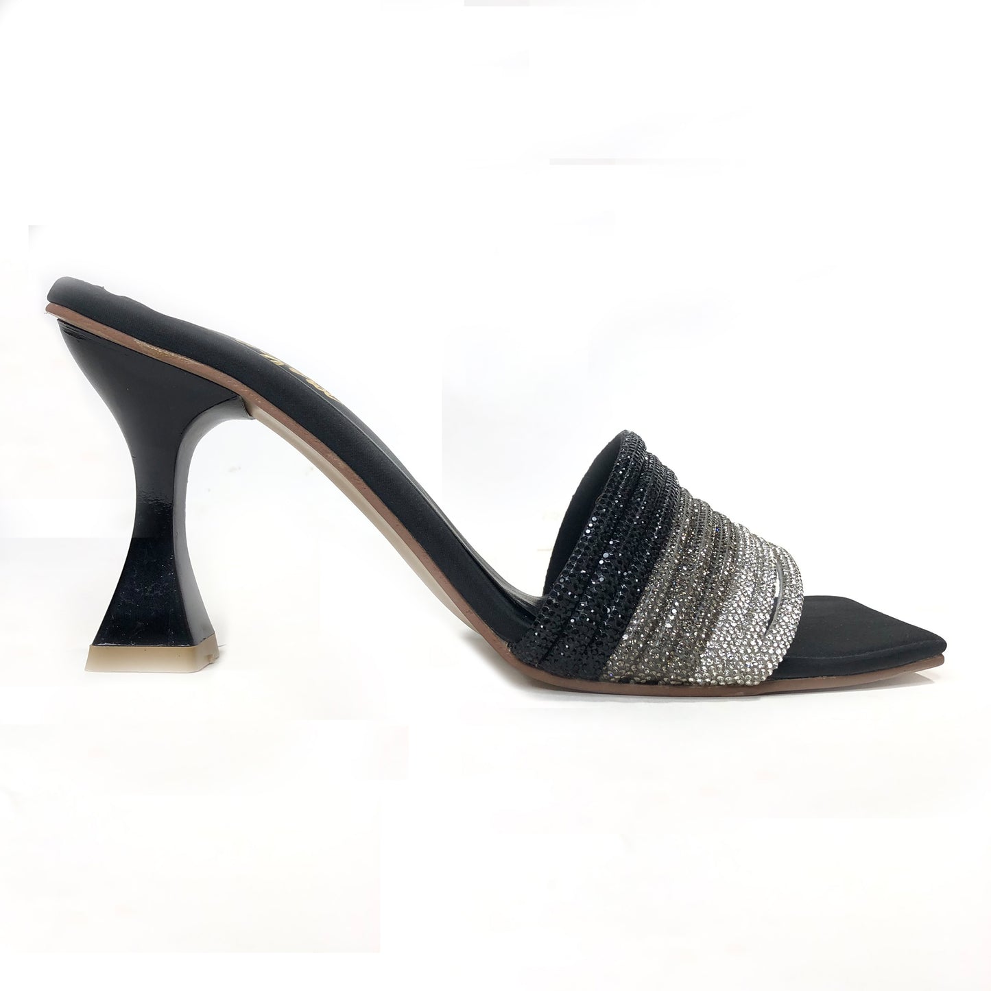 PARIWISH HEEL SANDAL - BLACK