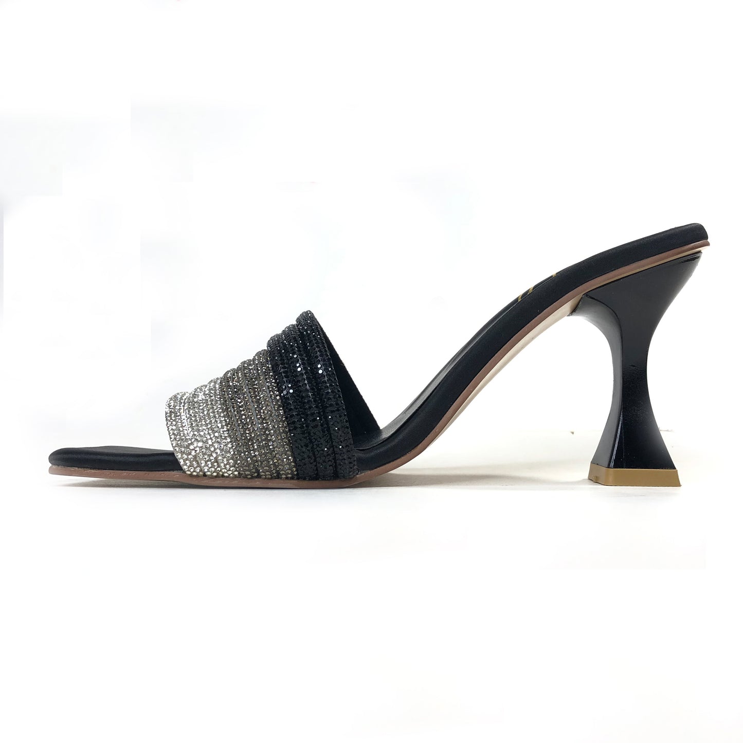 PARIWISH HEEL SANDAL - BLACK
