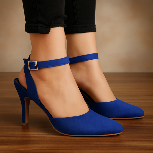 SERENE SLINGBACK HEEL - ROYAL BLUE