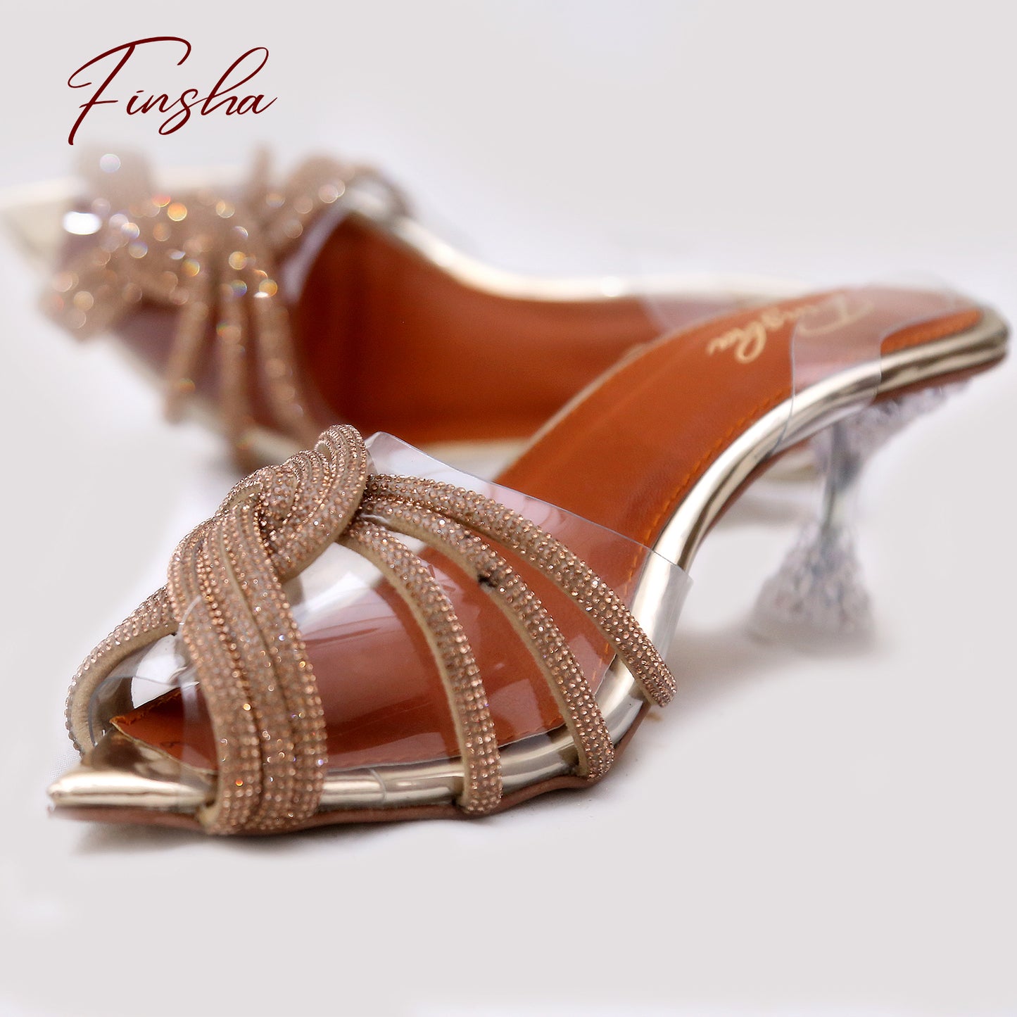 VICTORIA HEEL - GOLD