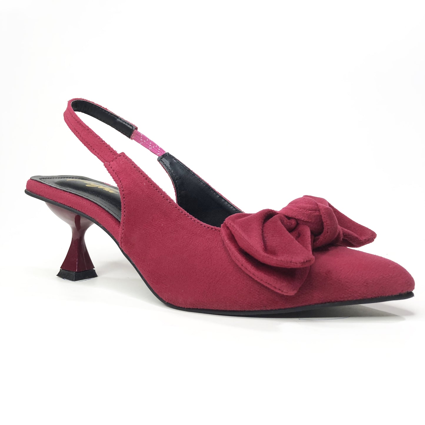 TIE KNOT HEEL - PINK