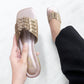 BELLA FLAT SLIPPER - ROSE GOLD