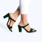 ARABIAN BLOCK HEEL - ZINC