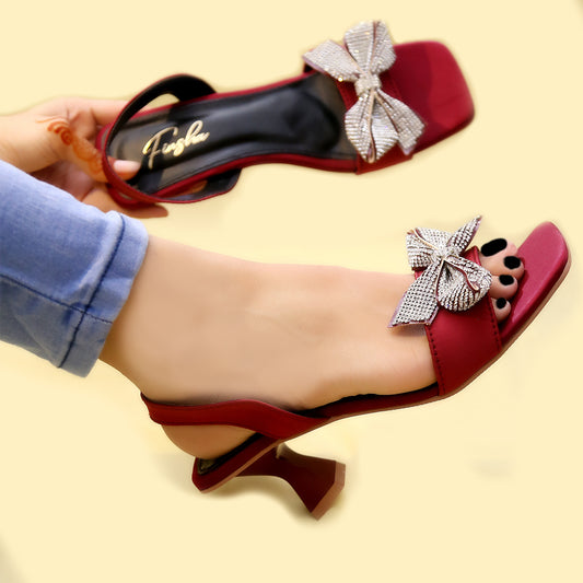 CAPRI ZARA HEEL - RED