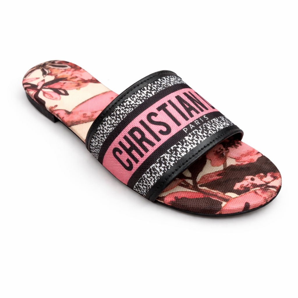 DIOR FLAT SLIPPER - Finsha Shoes
