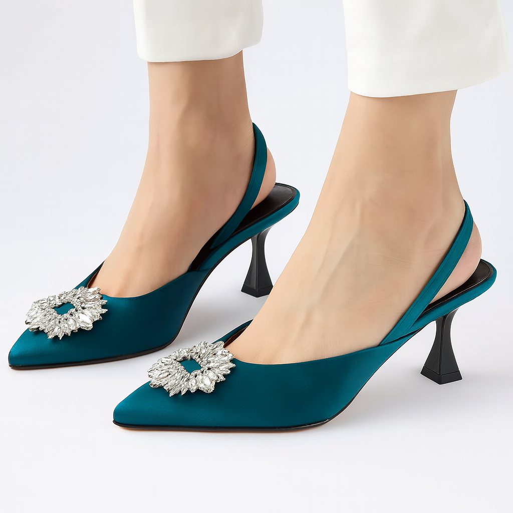 DAISY HEEL - ZINC