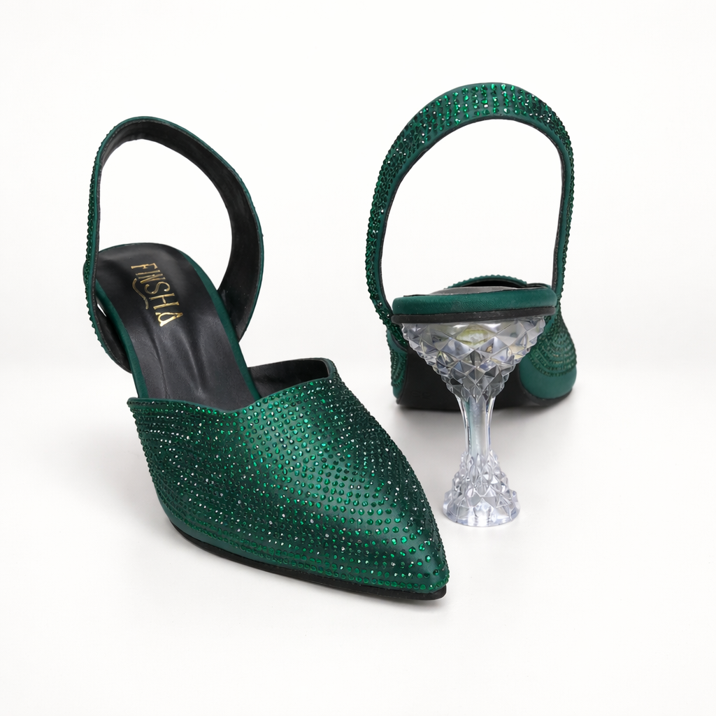 BELLE HEEL SANDAL - Finsha Shoes