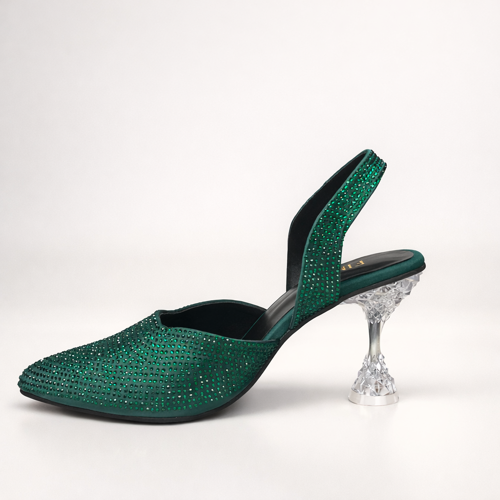 BELLE HEEL SANDAL - Finsha Shoes