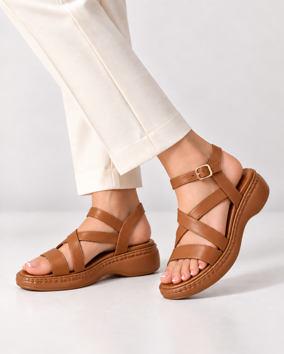 Platform Comfort Sandal