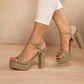 GLORIA 5 INCH PLATFORM HEEL