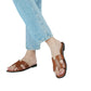 HELLEN FLAT SLIPPER - BROWN