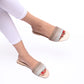 PARIWISH FLAT SLIPPER - BEIGE
