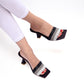PARIWISH HEEL SANDAL - BLACK