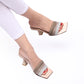 PARIWISH HEEL SANDAL - BEIGE