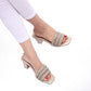 LINA BLOCK HEEL - GOLDEN