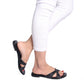 COZY FLAT SLIPPER - BLACK