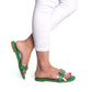 WILY FLAT SLIPPER - GREEN