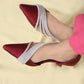 ISABELLA HEELS SANDAL - CHERRY RED