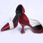 ISABELLA HEELS SANDAL - CHERRY RED