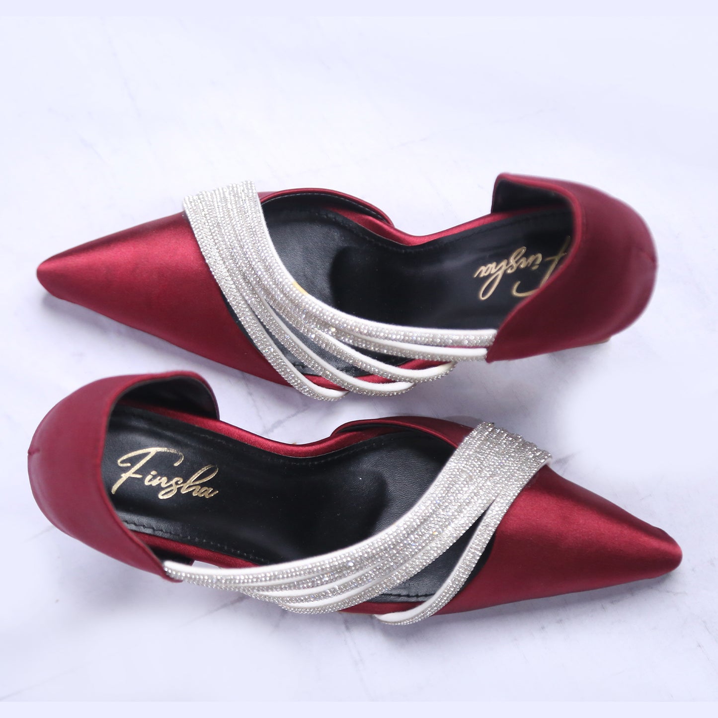 ISABELLA HEELS SANDAL - CHERRY RED