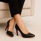 Kate Red bottom Heel 100 mm | Black