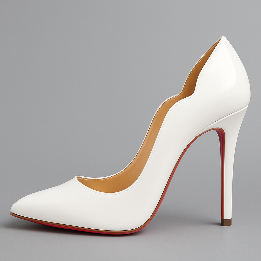 Kitkat French Red bottom 4 Inch Heel - Finsha Shoes