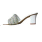 LINA BLOCK HEEL - WHITE