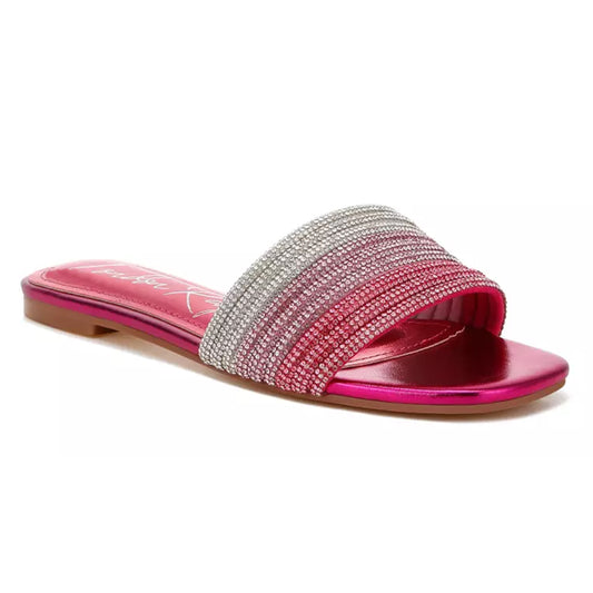 PARIWISH FLAT SLIPPER - PINK