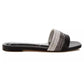 PARIWISH FLAT SLIPPER - BLACK