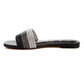 PARIWISH FLAT SLIPPER - BLACK