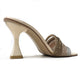 PARIWISH HEEL SANDAL - BEIGE