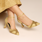 PRINCESS HEEL SANDAL - BEIGE