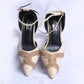 PRINCESS HEEL SANDAL - BEIGE