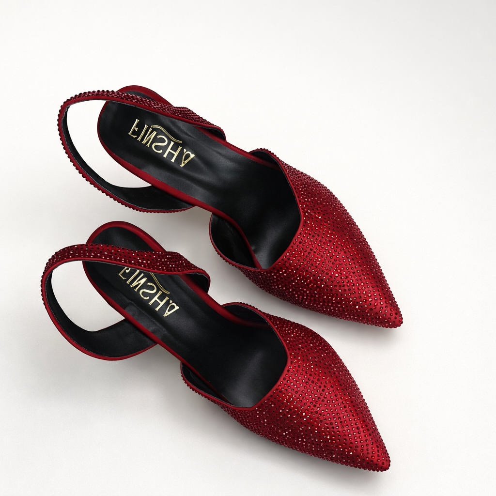 BELLE HEEL SANDAL - Finsha Shoes