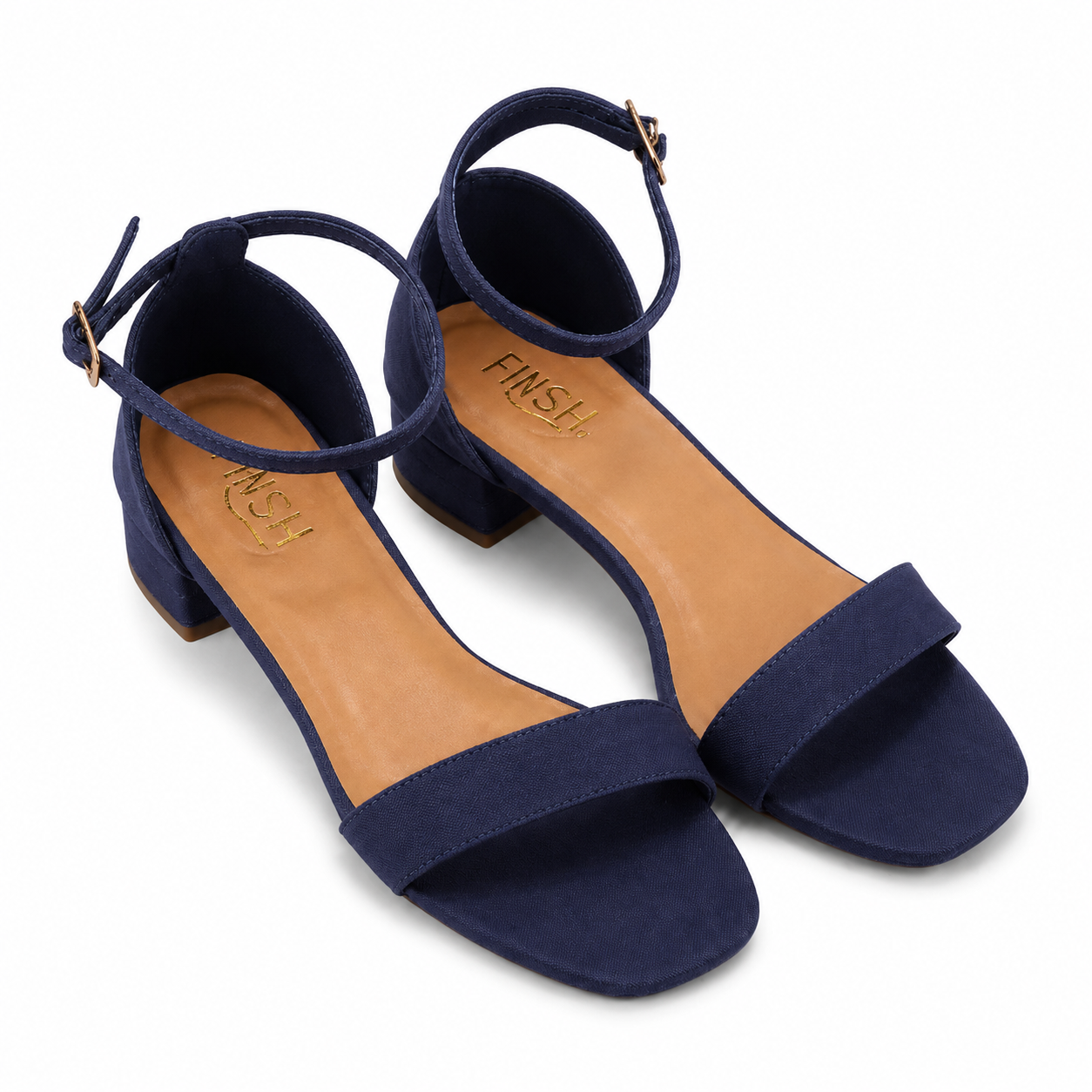 SINGLE STRAP BLOCK HEEL