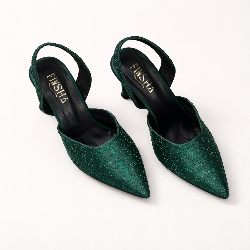 BELLE HEEL SANDAL - Finsha Shoes