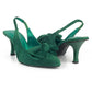 TIE KNOT HEEL - GREEN