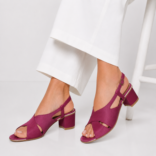 BLOCK HEEL SANDAL - Finsha Shoes