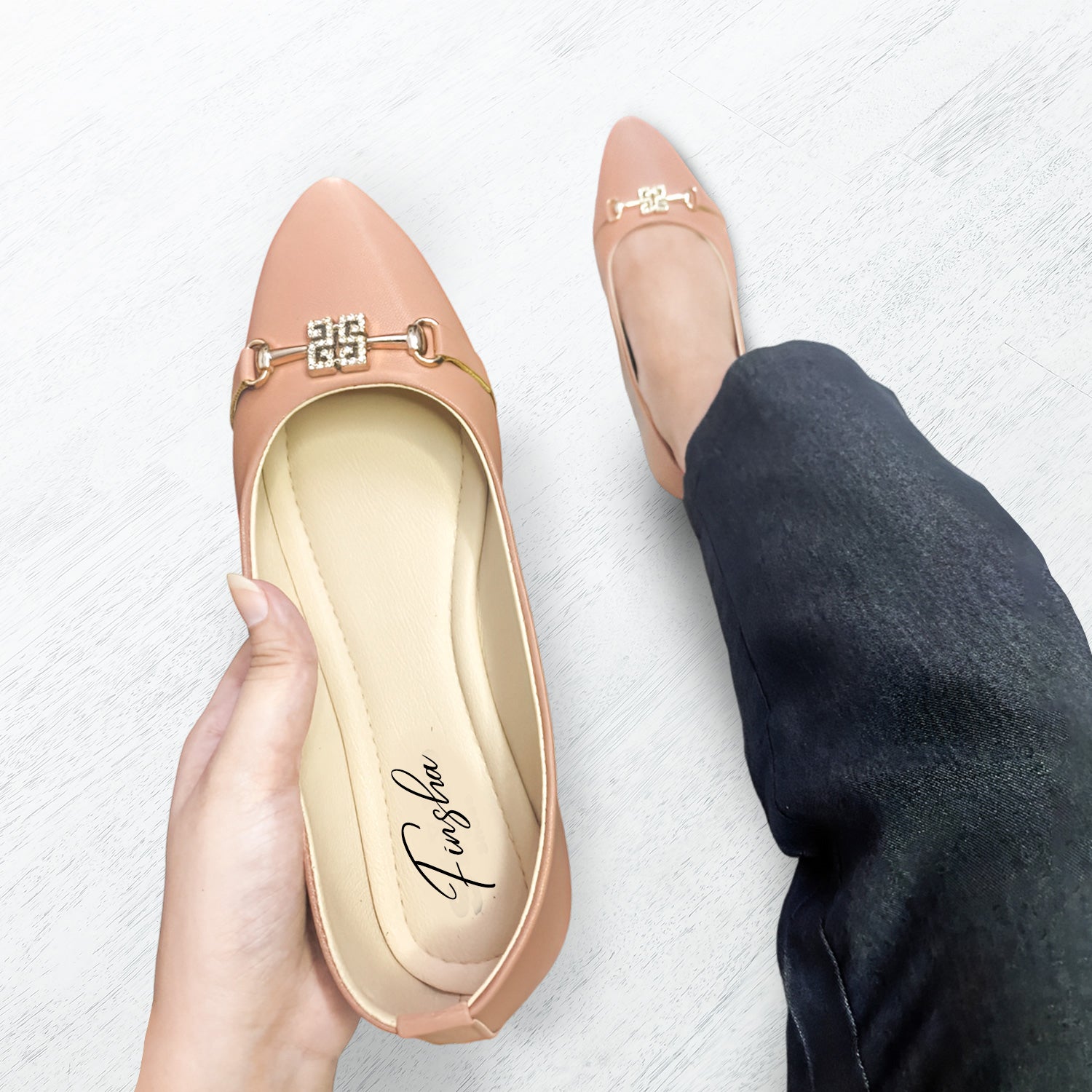 COURT SHOES - PINK - Finsha Shoes